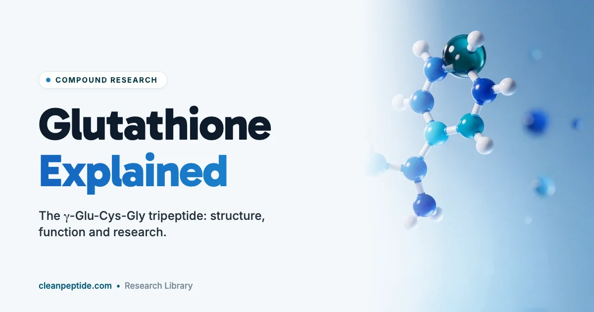 Glutathione: The Tripeptide Antioxidant, Its Structure and Research