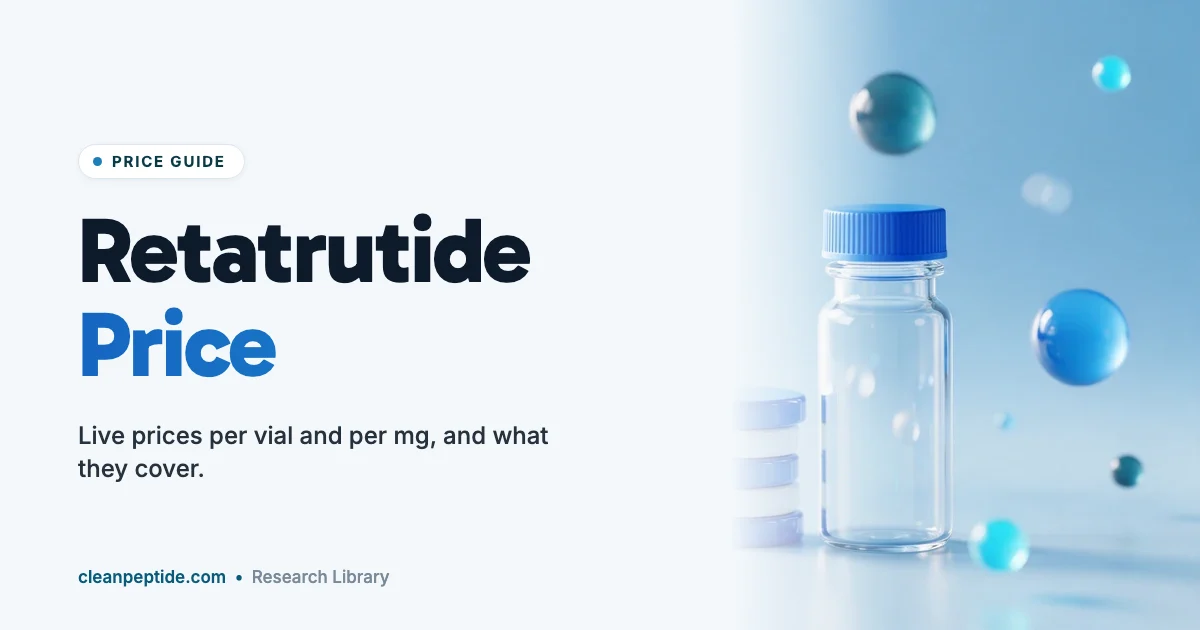 Retatrutide Price: What Research-Grade Retatrutide Costs per Vial