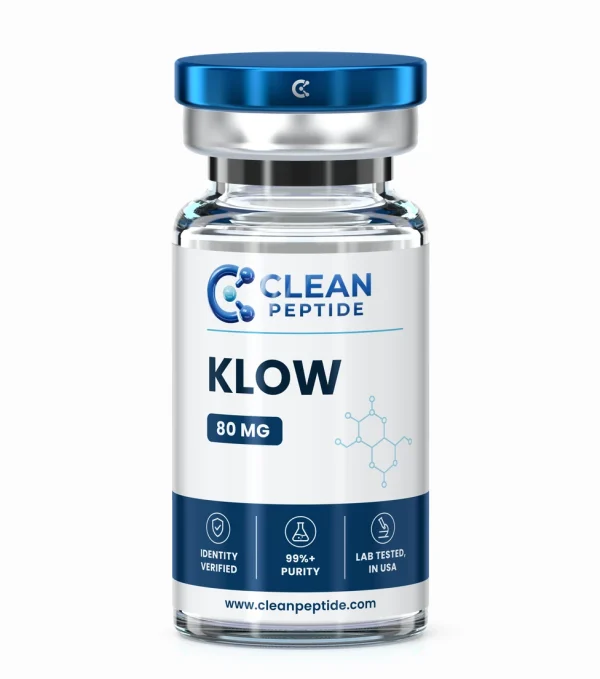 KLOW 80mg research peptide vial