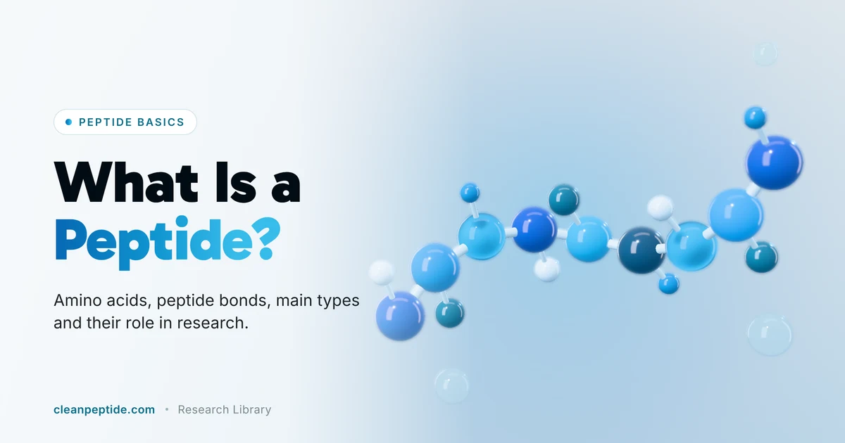 What Is a Peptide? Definition, Structure, Types and Uses